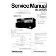 TECHNICS RSM258R Manual de Servicio