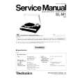 TECHNICS SLM1 Manual de Servicio
