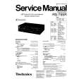 TECHNICS RS-T55R Manual de Servicio