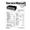 TECHNICS SA300 Manual de Servicio