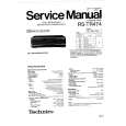 TECHNICS RSTR474 Manual de Servicio