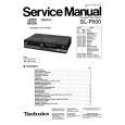TECHNICS SLP500 Manual de Servicio