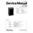 TECHNICS SYT80 Manual de Servicio