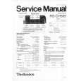 TECHNICS RSCH505 Manual de Servicio