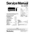 TECHNICS SEA900S Manual de Servicio