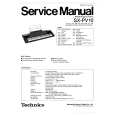 TECHNICS SXPV10 Manual de Servicio
