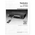 TECHNICS SLP720 Manual de Usuario