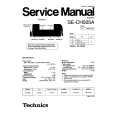 TECHNICS SE-CH505A Manual de Servicio
