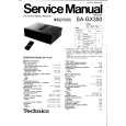 TECHNICS SA-GX350 Manual de Servicio