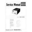 TECHNICS SH400 Manual de Servicio