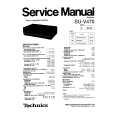 TECHNICS SUV470 Manual de Servicio