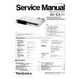 TECHNICS SHE4/K Manual de Servicio