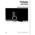 TECHNICS SBCD301 Manual de Usuario