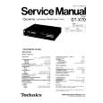 TECHNICS STX70 Manual de Servicio