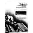 TECHNICS SAGX490 Manual de Usuario