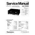TECHNICS RS-X40W Manual de Servicio