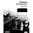 TECHNICS RSTR777 Manual de Usuario
