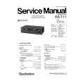 TECHNICS RST11 Manual de Servicio