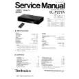 TECHNICS SL-P277A Manual de Servicio