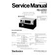 TECHNICS RSM260 Manual de Servicio