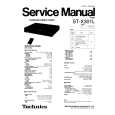 TECHNICS STX301L Manual de Servicio
