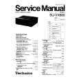 TECHNICS SUVX800 Manual de Servicio