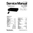 TECHNICS SA-R330 Manual de Servicio