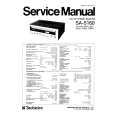 TECHNICS SA-5160 Manual de Servicio