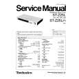 TECHNICS STZ25L/K Manual de Servicio