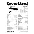 TECHNICS STZ980 Manual de Servicio