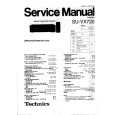 TECHNICS SUVX720 Manual de Servicio
