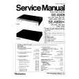 TECHNICS SEA808/K Manual de Servicio