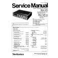 TECHNICS SUV5/K Manual de Servicio