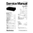 TECHNICS SU810 Manual de Servicio