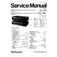 TECHNICS SA180 Manual de Servicio
