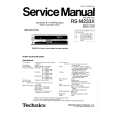 TECHNICS RSM233X Manual de Servicio