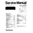 TECHNICS SUVZ320 Manual de Servicio