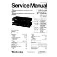 TECHNICS STG45/A Manual de Servicio