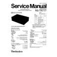 TECHNICS RSTR777 Manual de Servicio