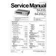 TECHNICS SA212L/K Manual de Servicio