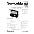 TECHNICS RSM6 Manual de Servicio