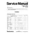 TECHNICS SA424/K Manual de Servicio