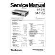 TECHNICS SA310/K Manual de Servicio