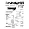 TECHNICS RS-D550W Manual de Servicio