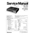 TECHNICS SA313/K Manual de Servicio