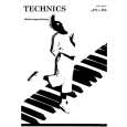 TECHNICS SXE55 Manual de Usuario