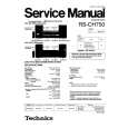 TECHNICS SHCH750 Manual de Servicio