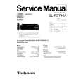 TECHNICS SLPS740A Manual de Servicio
