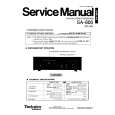 TECHNICS SA800 Manual de Servicio