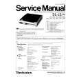 TECHNICS SLJ2 Manual de Servicio